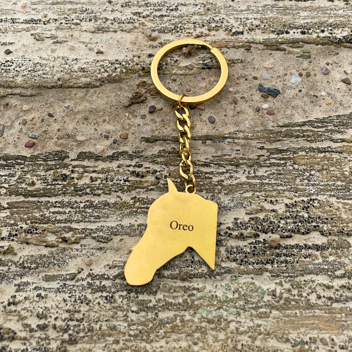 Equine Cutout Keychain