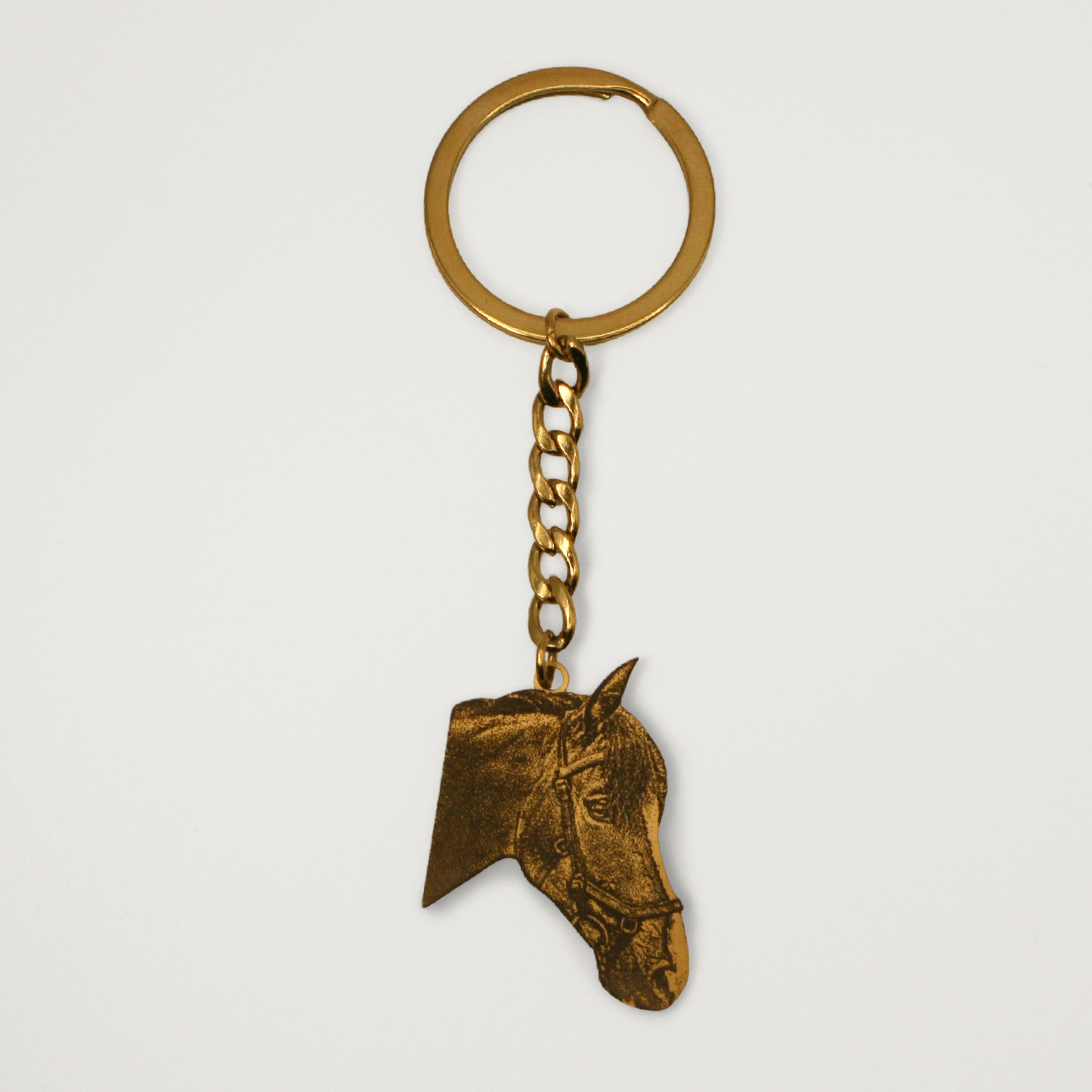 Equine Cutout Keychain