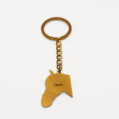 Equine Cutout Keychain