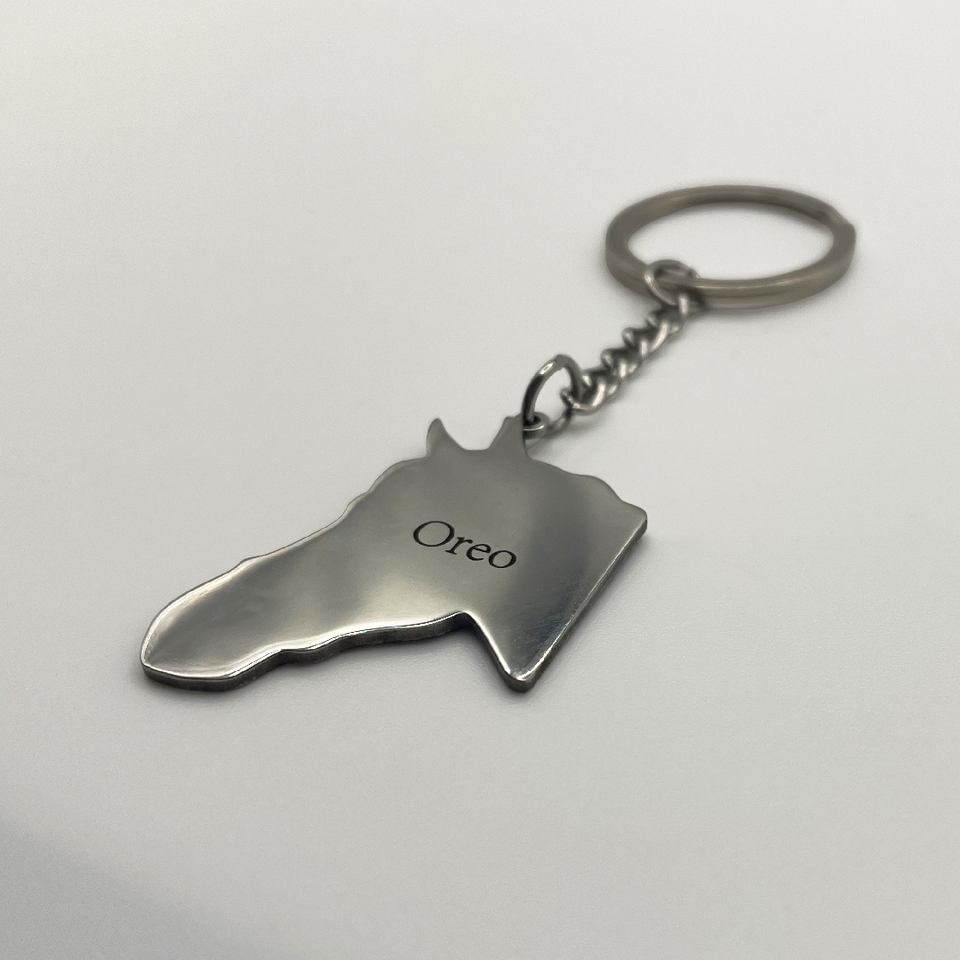 Equine Cutout Keychain - Galloperly