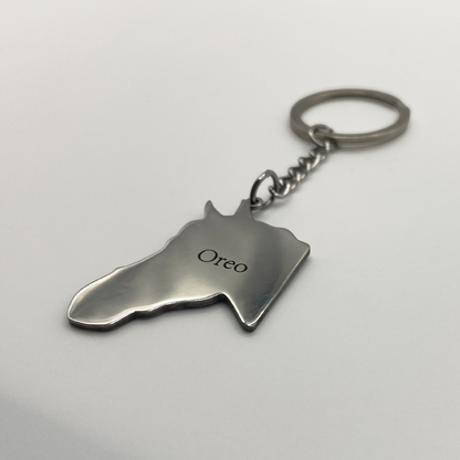 Equine Cutout Keychain - Galloperly