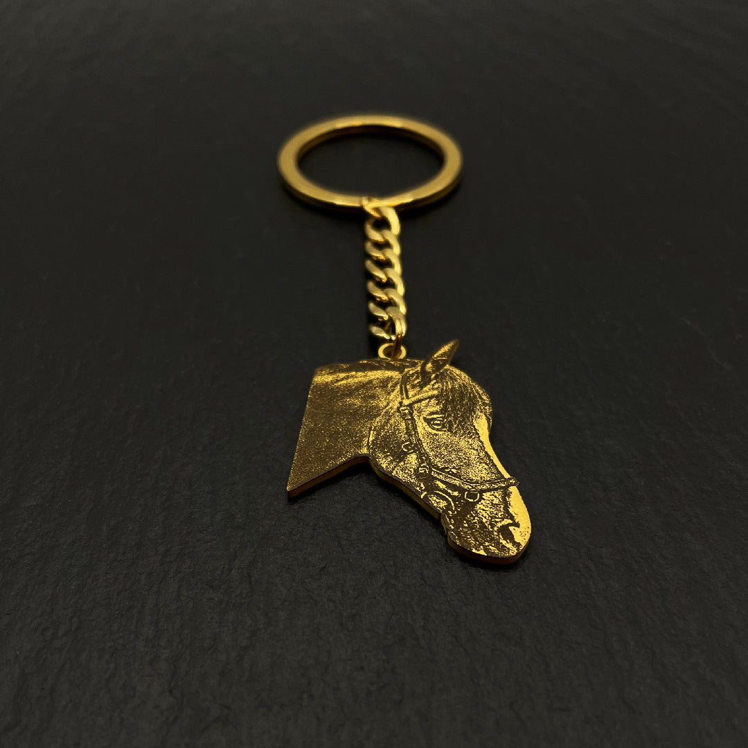 Equine Cutout Keychain - Galloperly