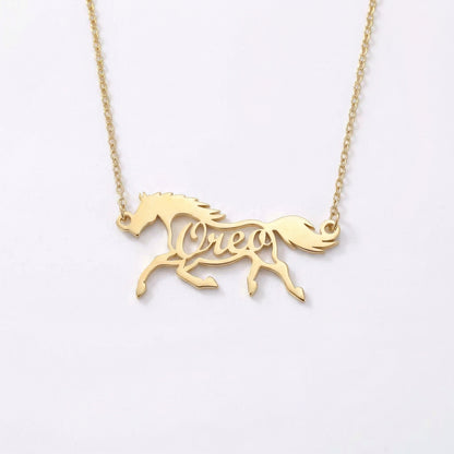 Steed Name Necklace