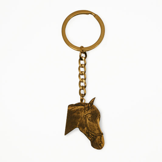 Equine Cutout Keychain