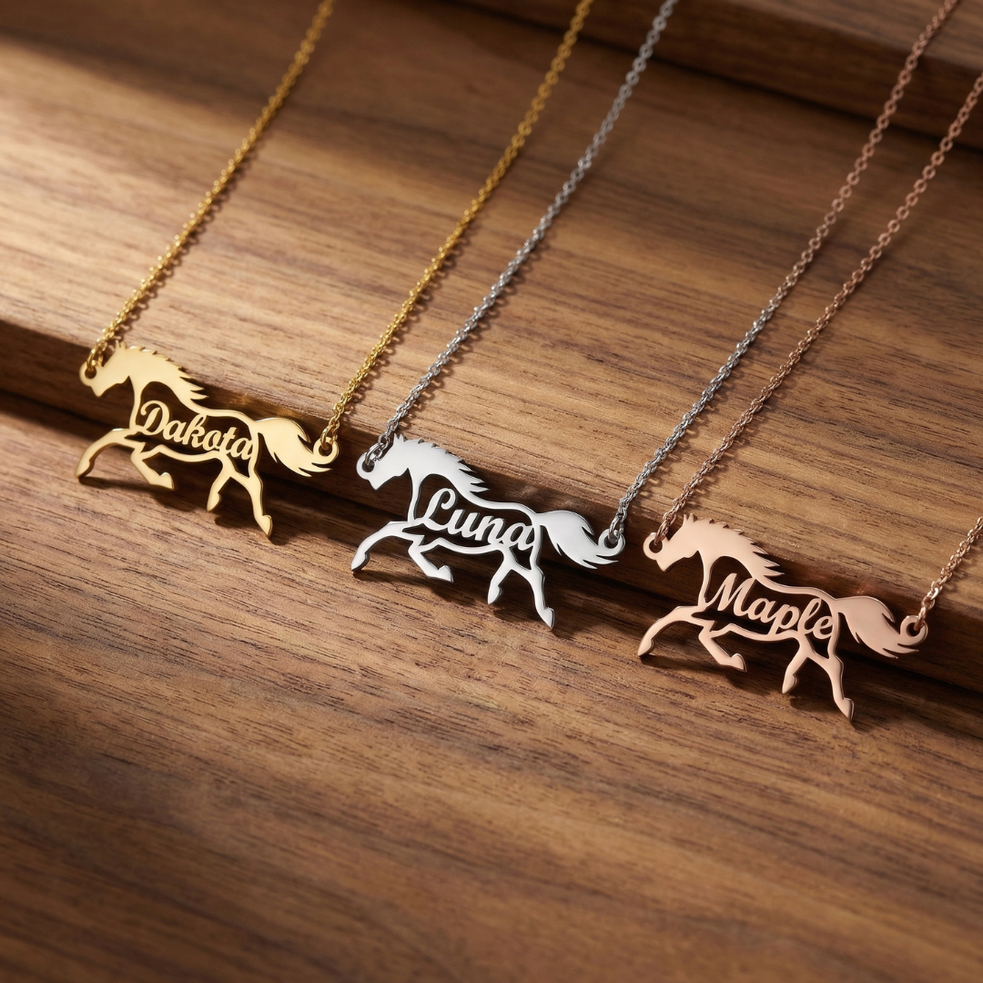 Steed Name Necklace