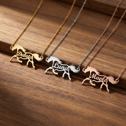 Steed Name Necklace