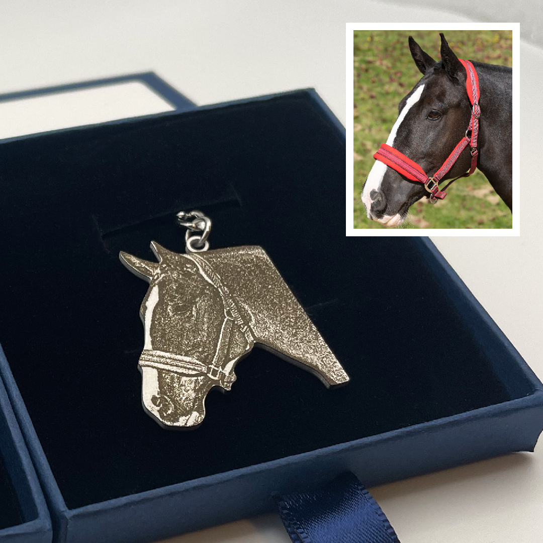 Equine Cutout Keychain - Galloperly